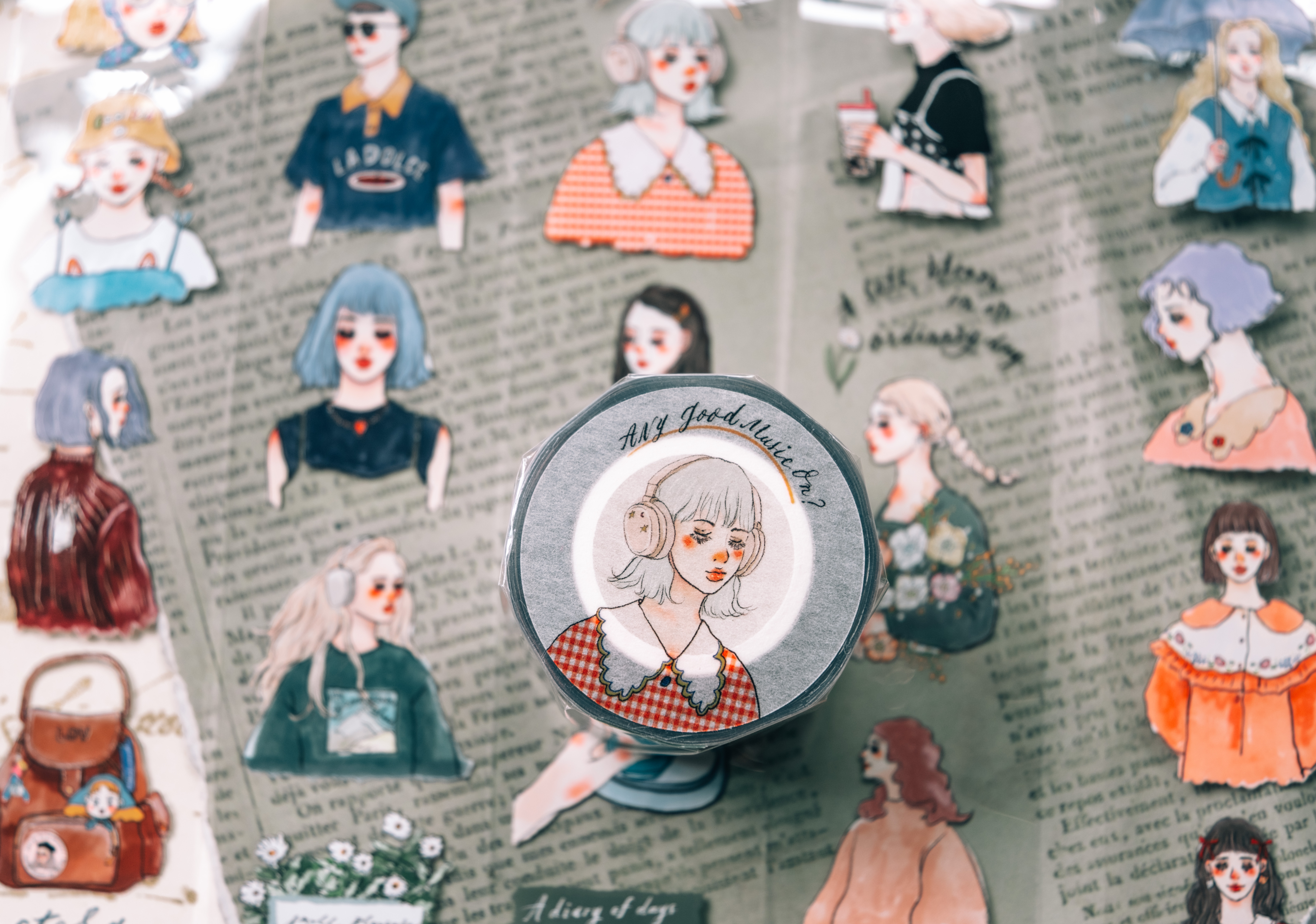 甜蜜慢旅 A slow journey PET 膠帶｜甜蜜生活