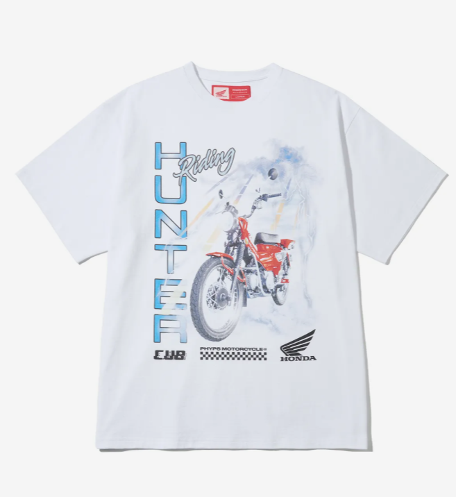 HONDA 本田 / Light Hunter Cub Short Sleeve White / HFM1SS306AWH /  AUG25