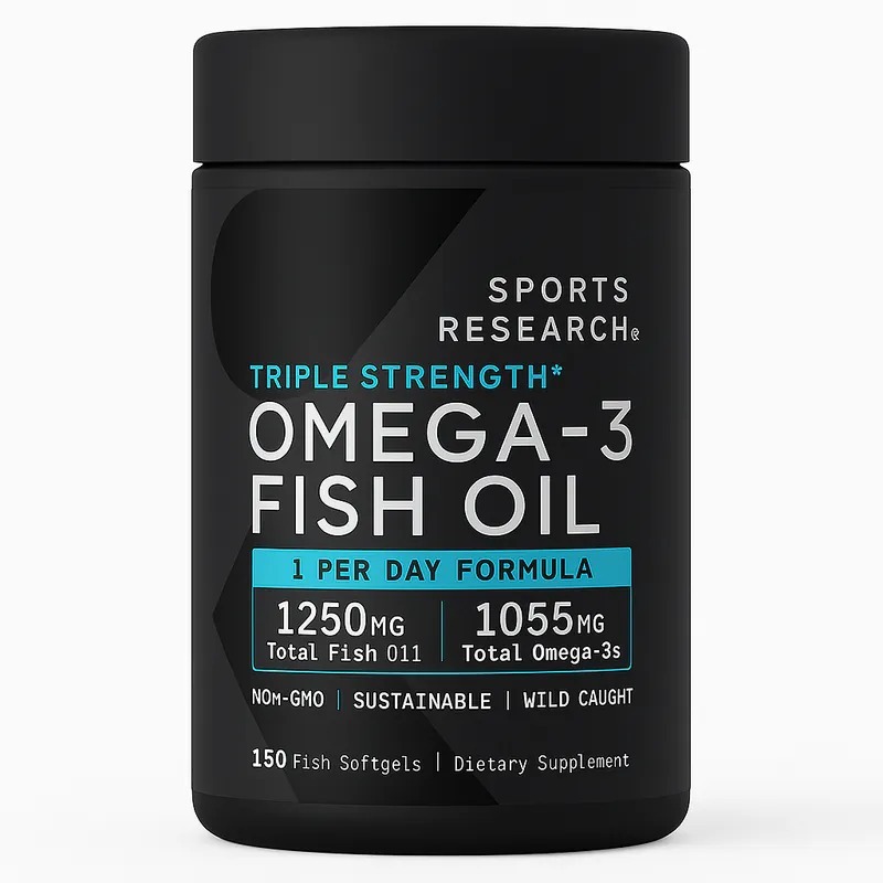 【直播】SPORT RESEARCH LL0801101 Omega-3 魚油丸 (150粒裝)