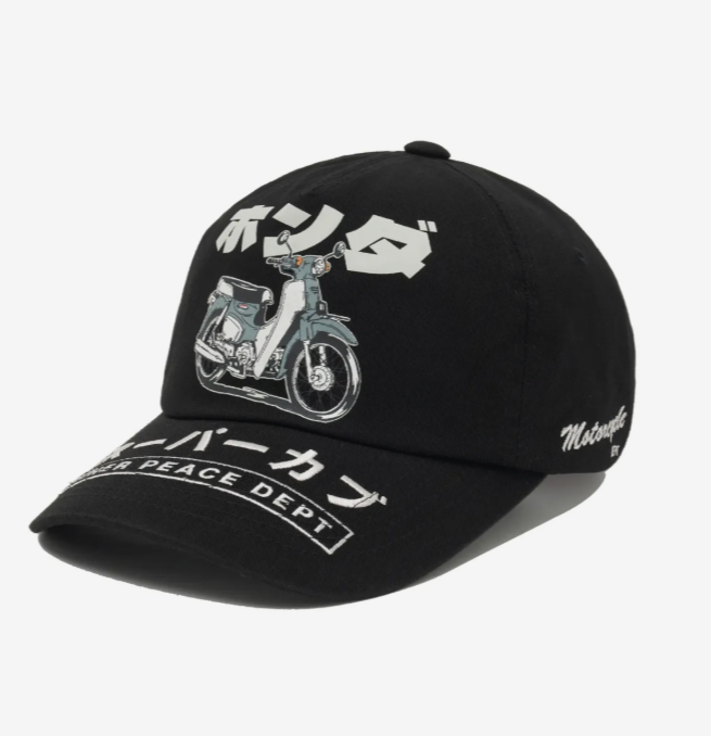 HONDA 本田 /  Super Cub Ball Cap Black / HFX2CA309ABK /  AUG25
