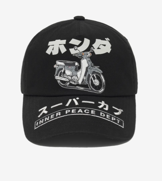 HONDA 本田 /  Super Cub Ball Cap Black / HFX2CA309ABK /  AUG25