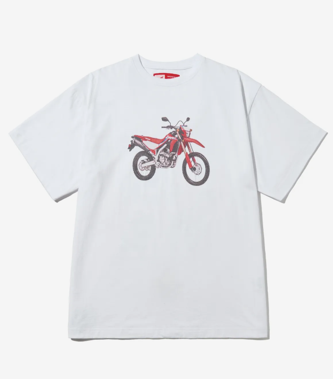 HONDA 本田 /  CRF 300L Modeling Short Sleeve White / HFM1SS311AWH /  AUG25