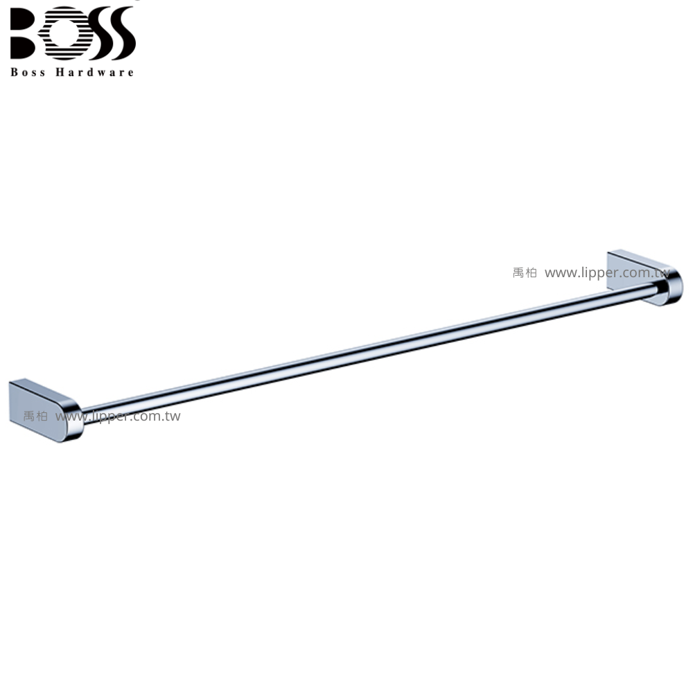 BOSS 不銹鋼單桿毛巾架 60cm D-11001