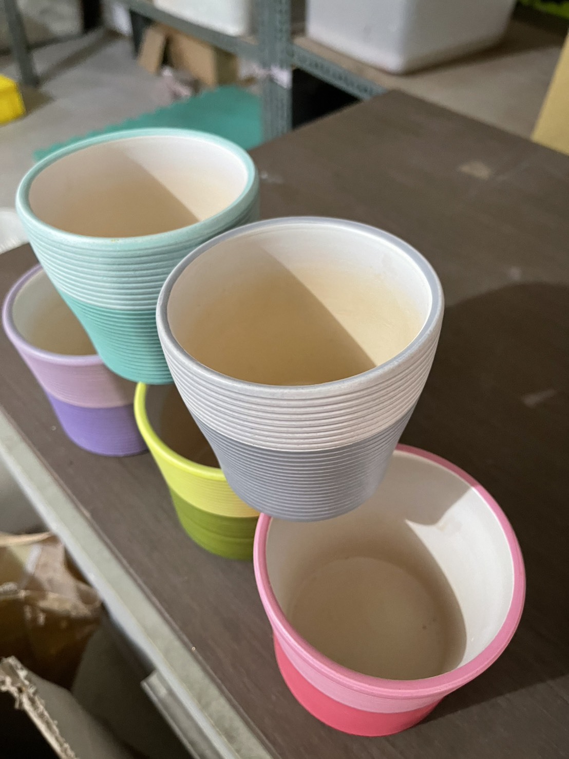 桃園院｜花盆瓷器 2入