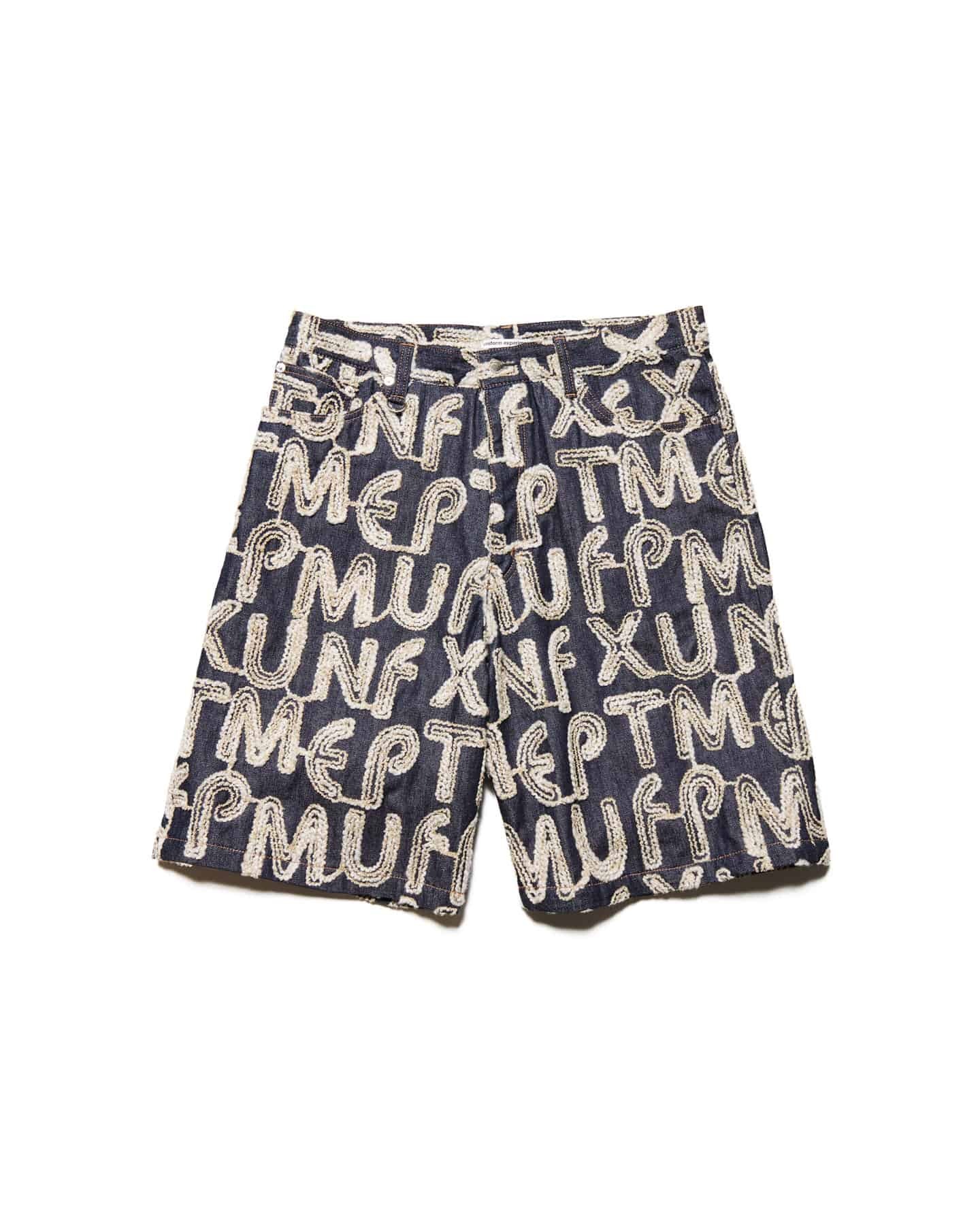 SOPH Uniform Experiment OVERFLOW DENIM SHORTS - PRE ORDER ITEM (預訂中)