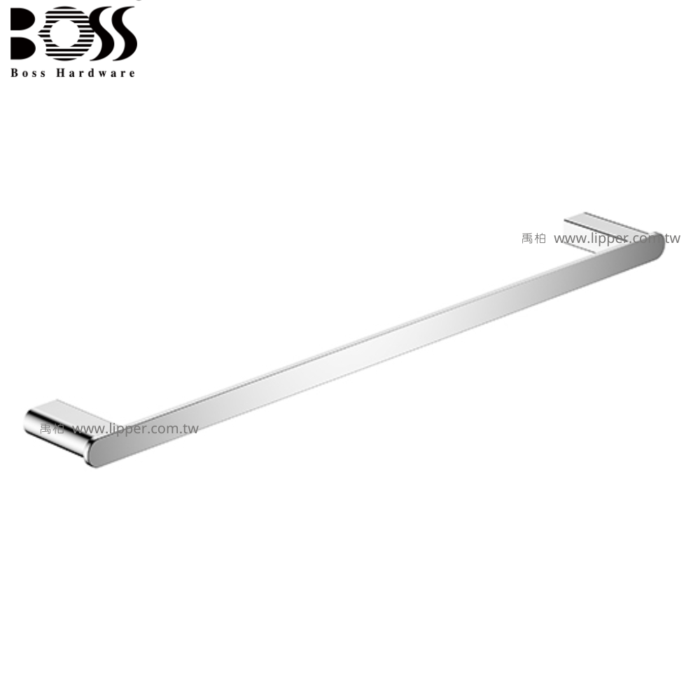 BOSS 銅單桿毛巾架 60cm D-16001