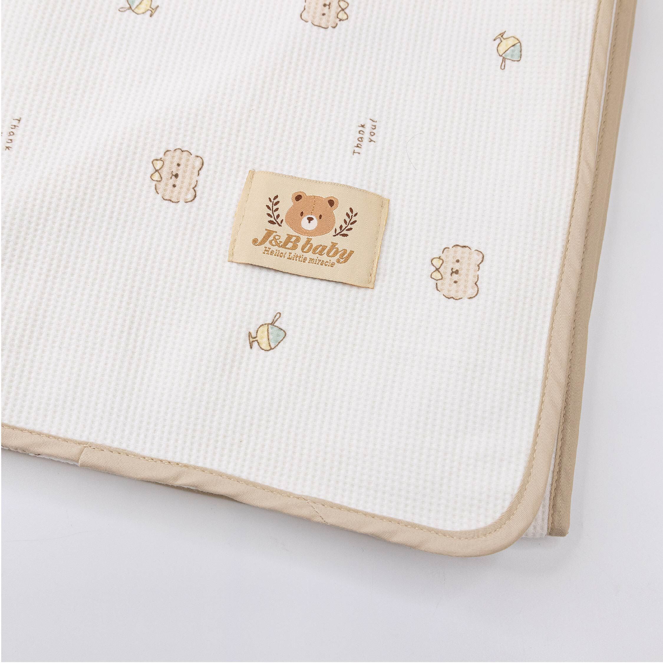 【JB0509】MIT華夫格手繪防水隔尿墊/床墊＊兩款