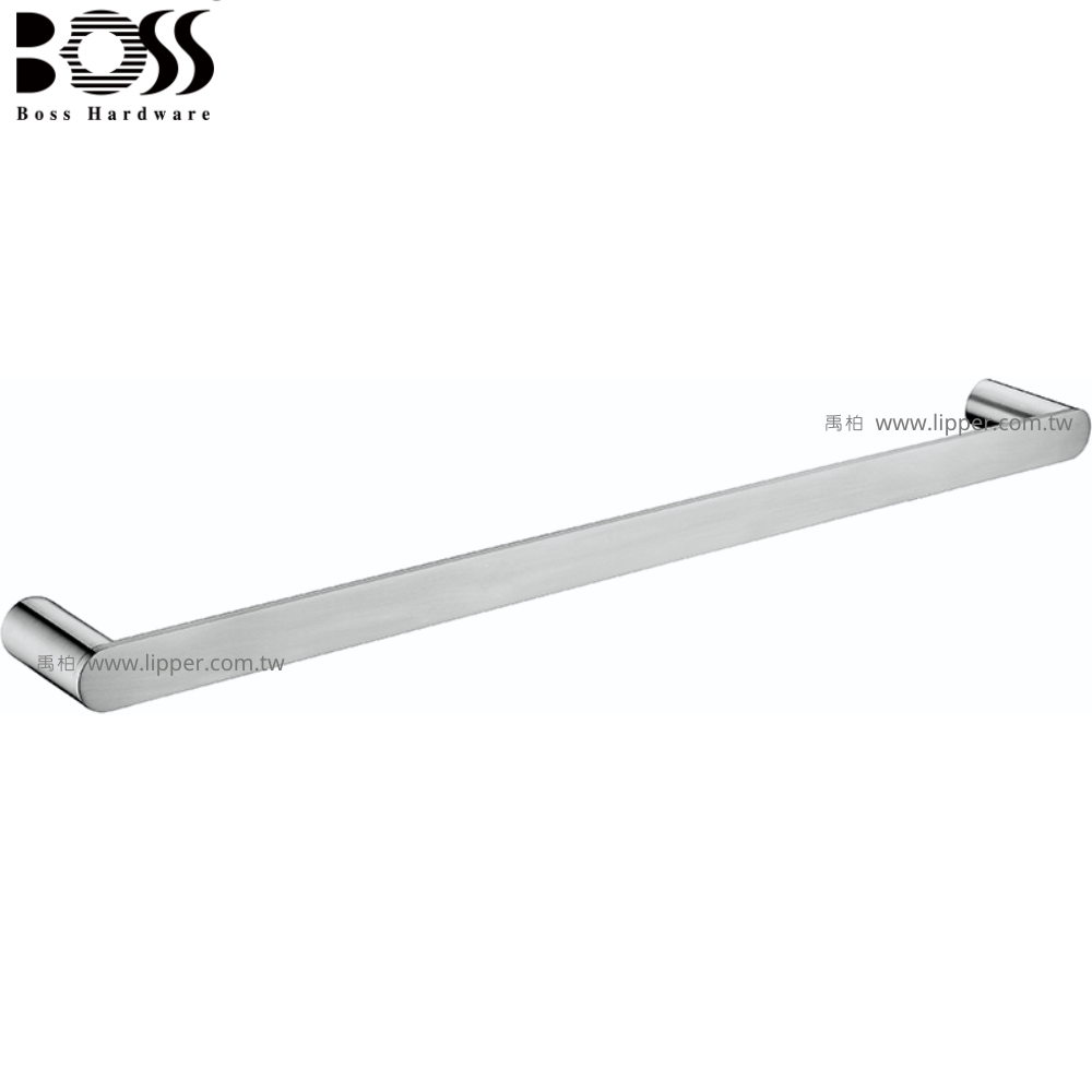 BOSS 不鏽鋼單桿毛巾架 60cm D-13001