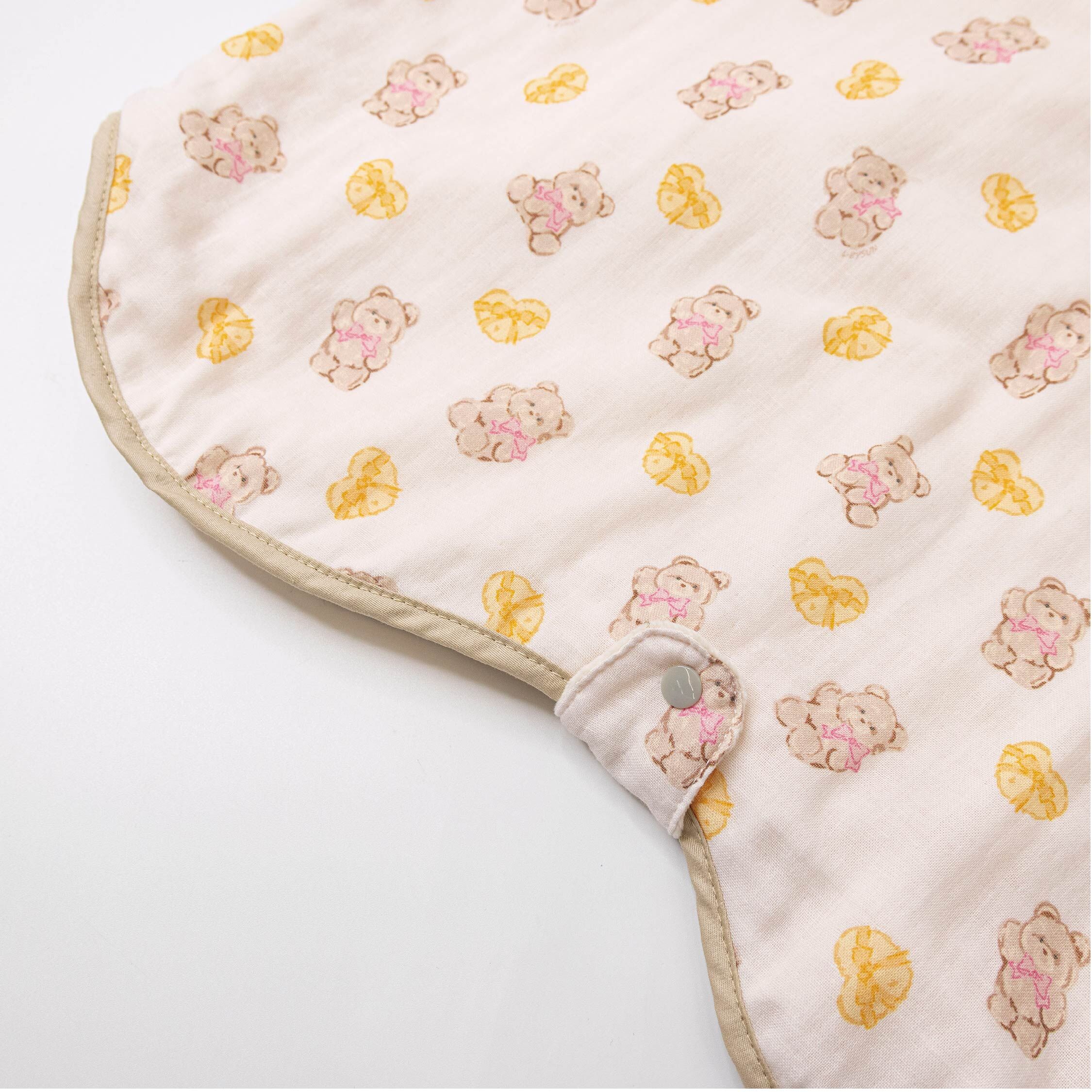 【JB0487】MIT禮物熊純棉魔粒防踢被