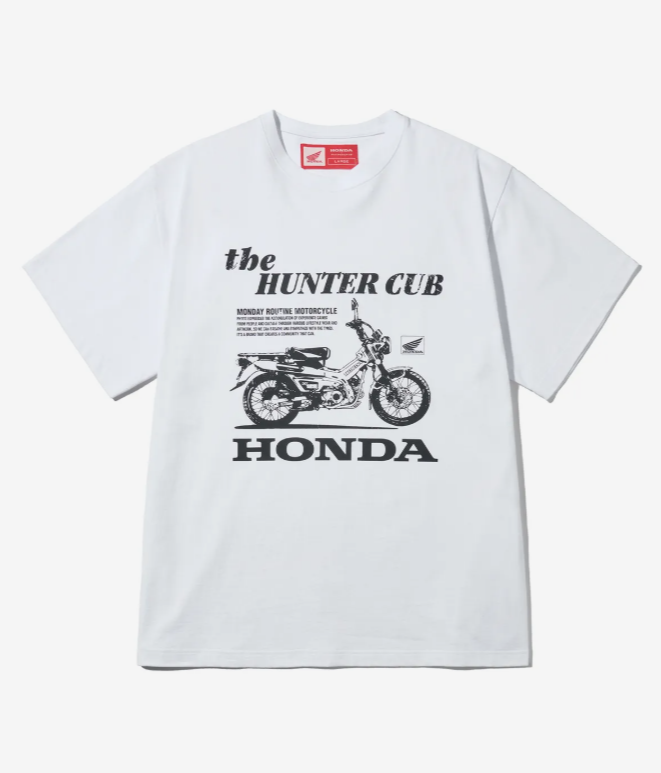 HONDA 本田 /  Hunter Cub Short Sleeve White / HFM1SS317AWH /  AUG25