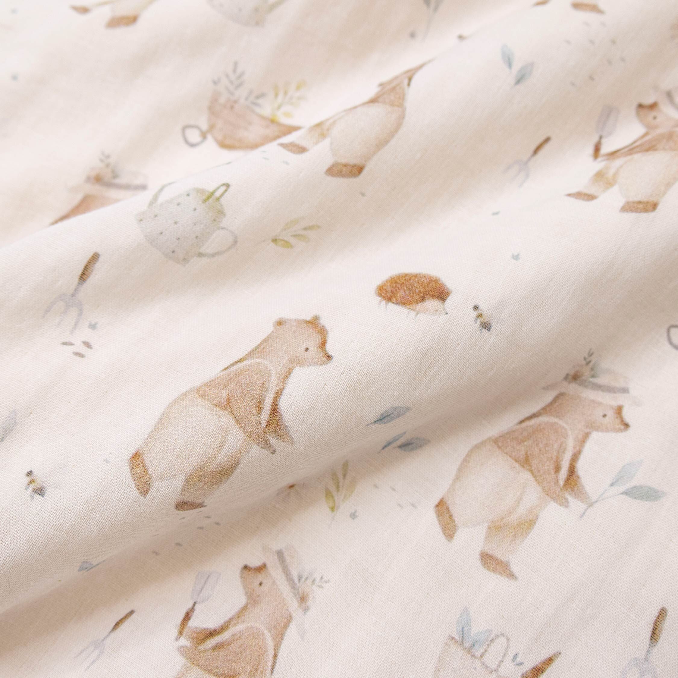 【JB0490】MIT園丁熊純棉魔粒防踢被