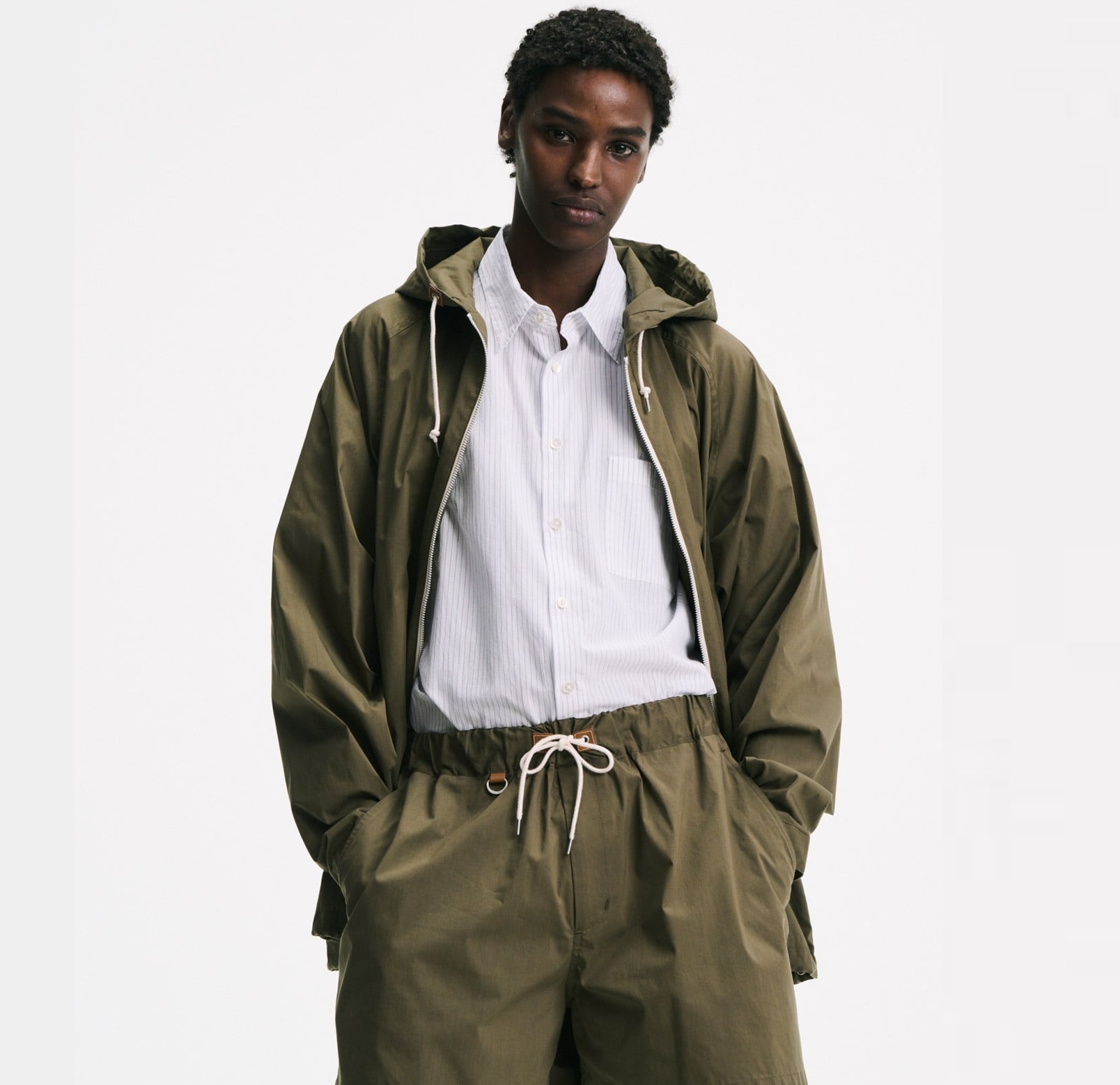 8/1 RELEASE: SOPH 2025 A/W LIGHT POPLIN ZIP-UP HOODIE - PRE ORDER ITEM (預訂中)