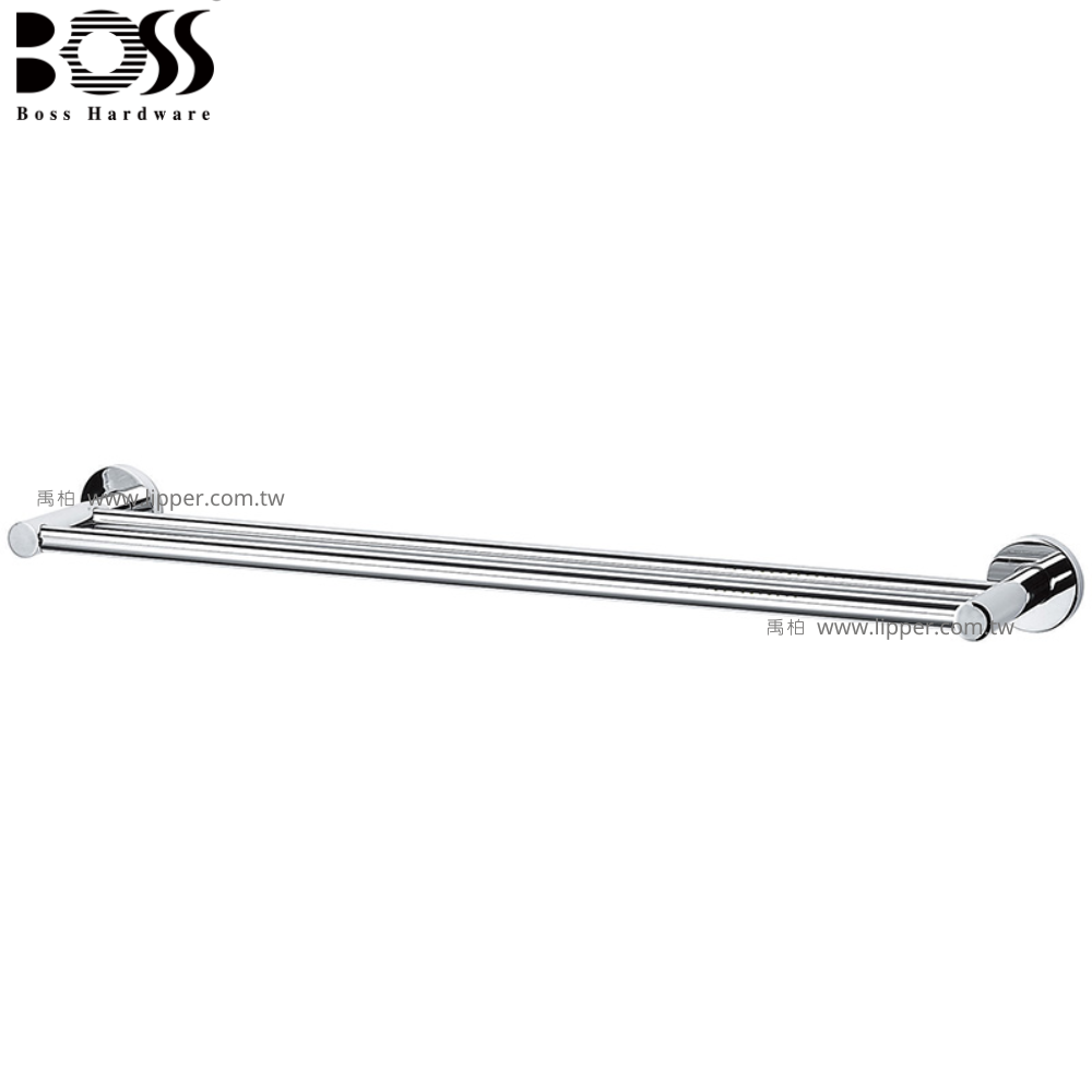 BOSS 雙桿毛巾架 60cm D-3308