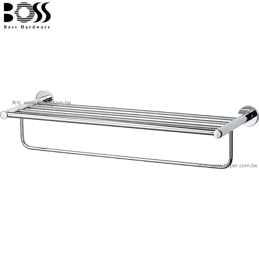 BOSS 雙層毛巾架 60cm D-3310