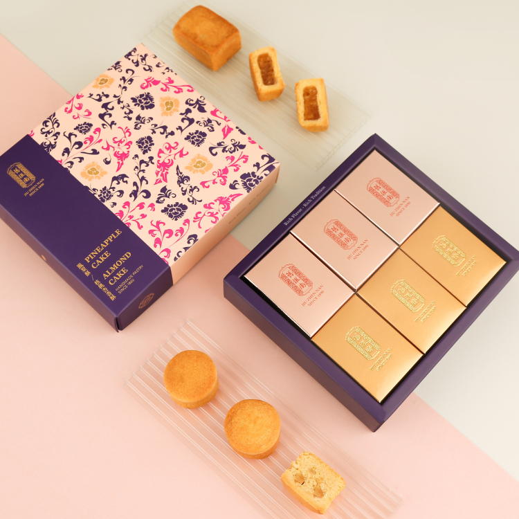 【綜合酥6入禮盒】鳳梨酥x杏香酥 (奶蛋素)｜舊振南