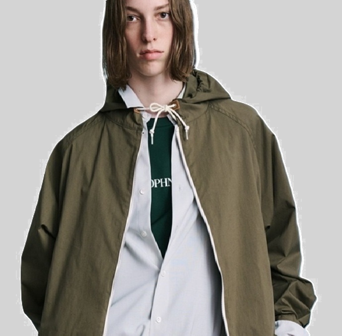 8/1 RELEASE: SOPH 2025 A/W LIGHT POPLIN ZIP-UP HOODIE - PRE ORDER ITEM (預訂中)