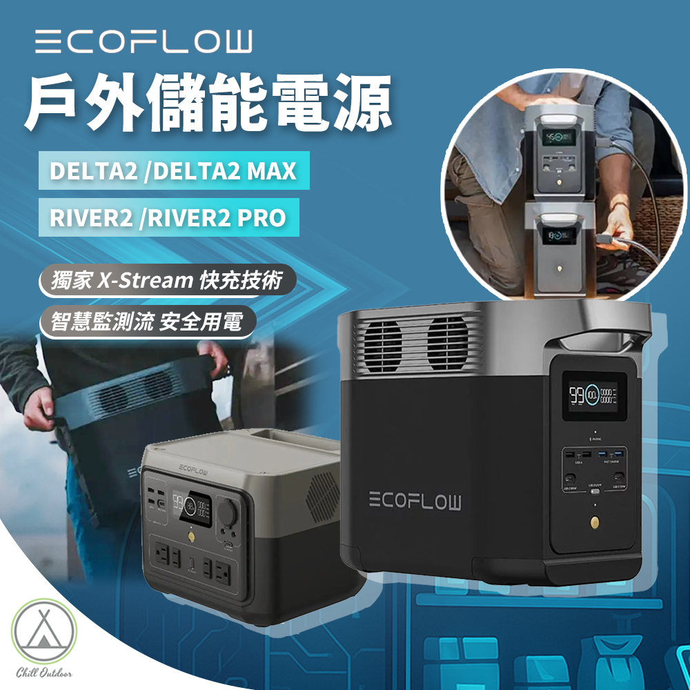 EcoFlow固士特科技 DELTA2 戶外儲能電源 EFD33
