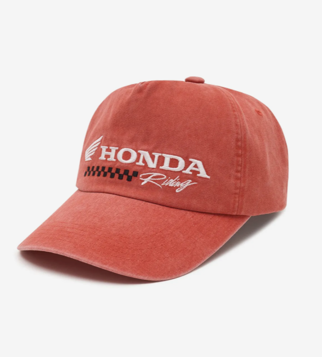 HONDA 本田 /  Racing Vintage Washing Cap Red / HFX2CA312ARD / AUG25