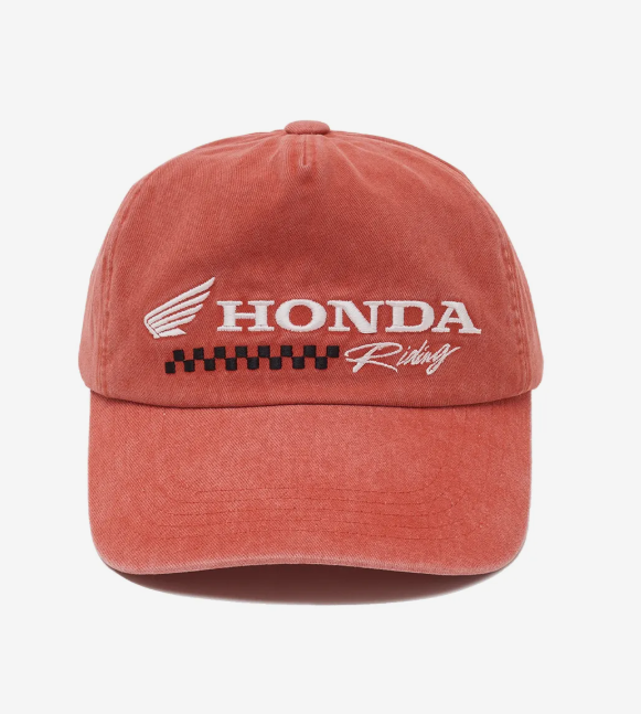 HONDA 本田 /  Racing Vintage Washing Cap Red / HFX2CA312ARD / AUG25