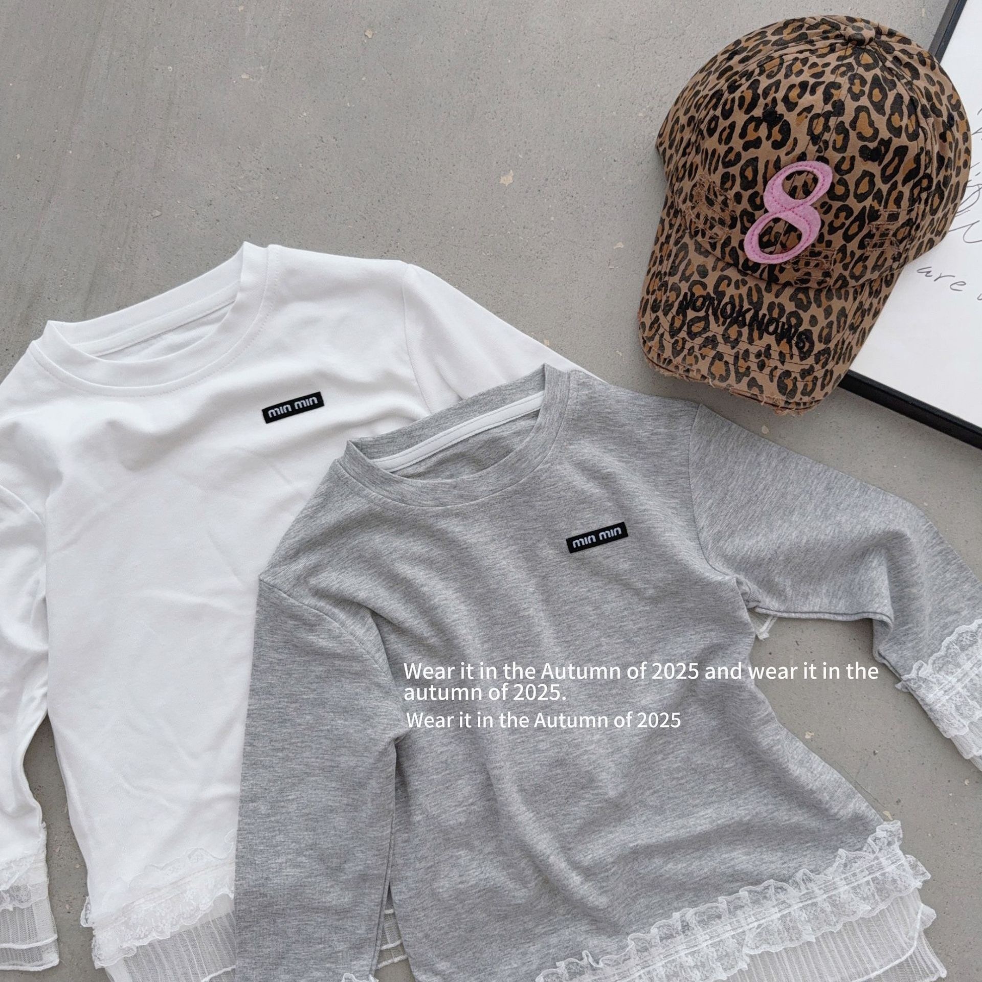 兩色基礎簡約拼接上衣