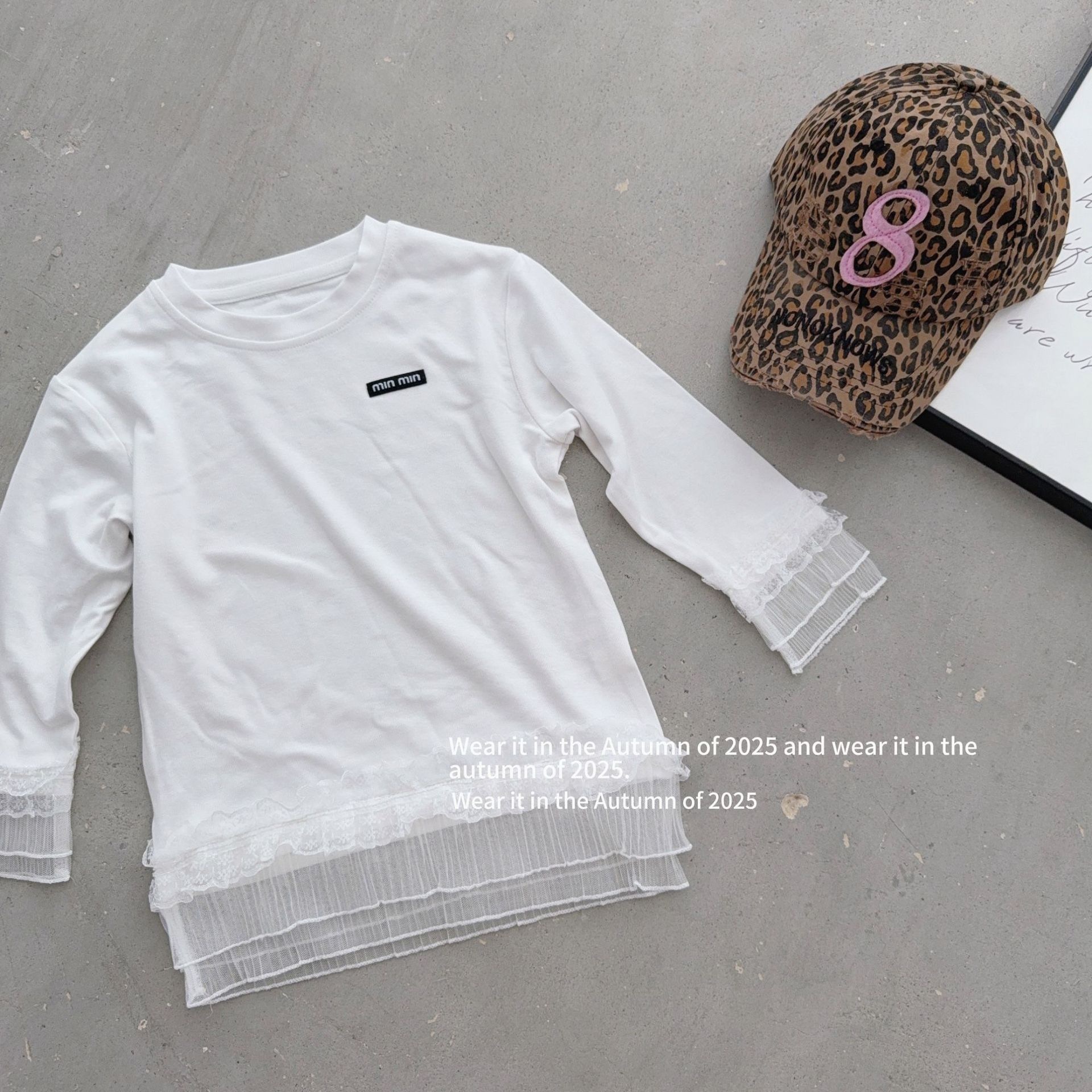 兩色基礎簡約拼接上衣