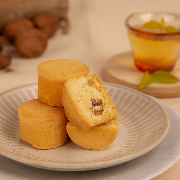 【國際購物】核桃杏香酥9入禮盒 (奶蛋素)｜舊振南