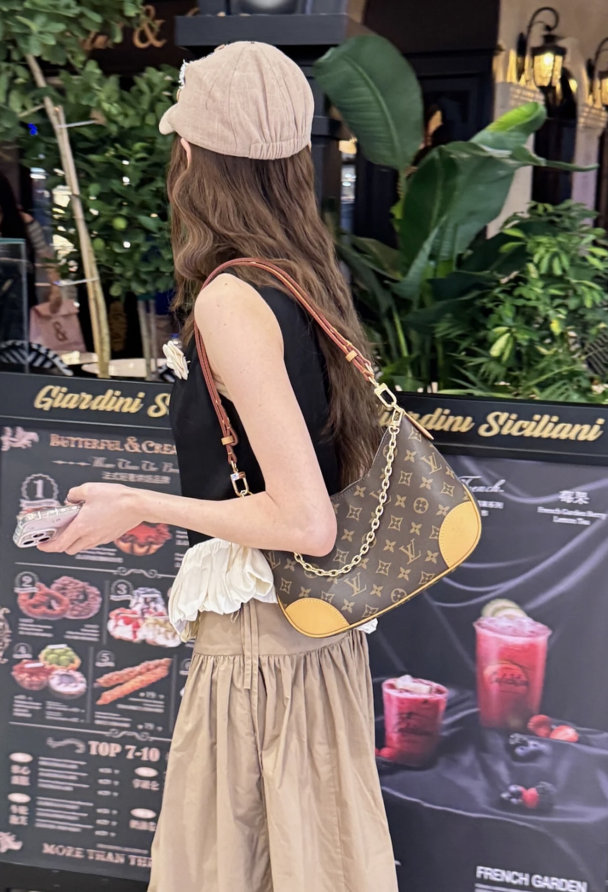 【兩色入】 LOUIS VUITTON LV 牛角包