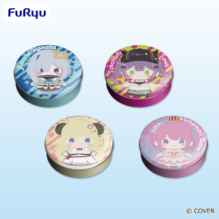 「官品現貨」 Hololive FURYU 景品キャンディ缶ー4期生 鐵缶糖果 (天音かなた/角巻わため/常闇トワ/姫森ルーナ)