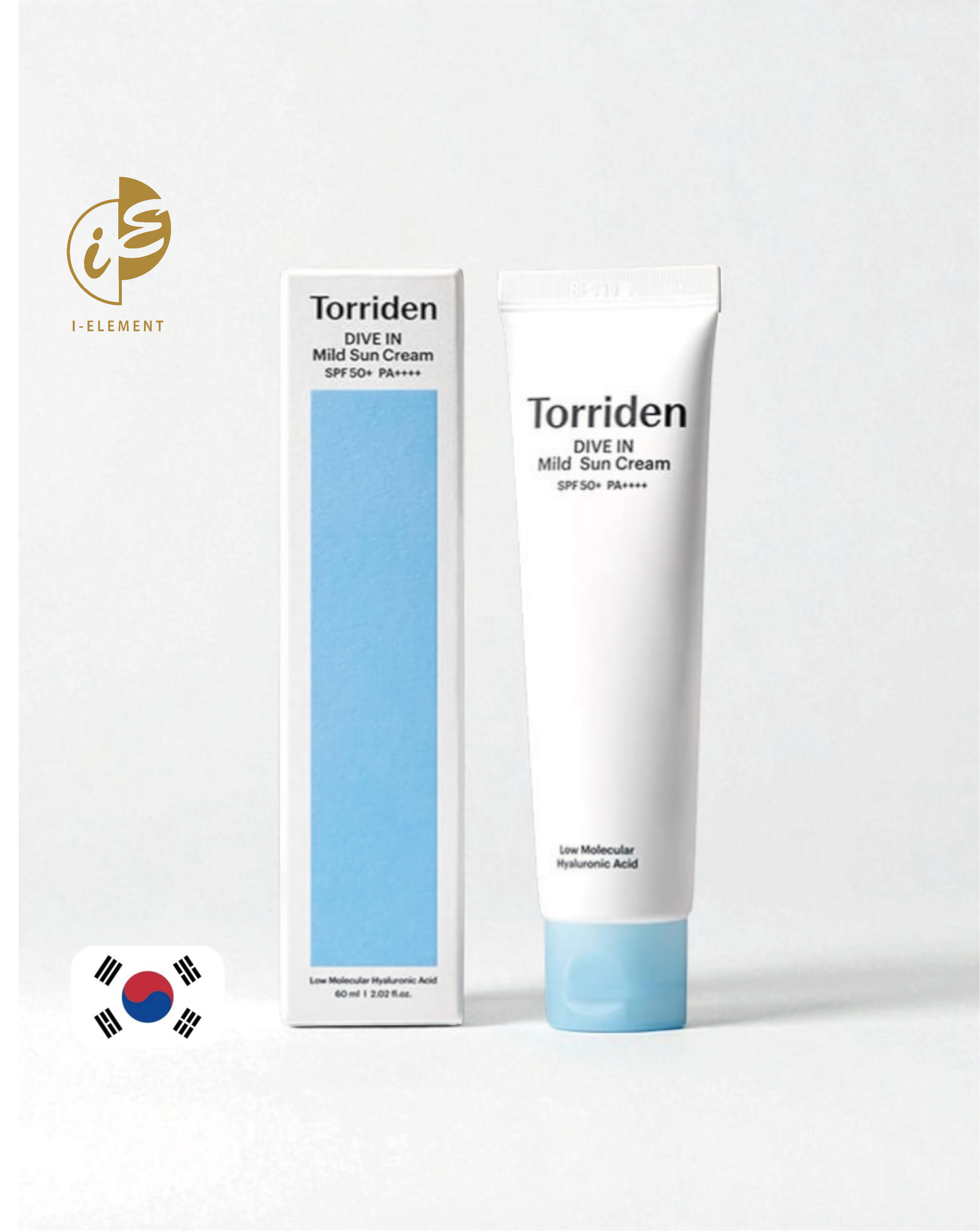 TORRIDEN 低分子透明質酸清透防曬霜 SPF50+ PA++++ [60ml]