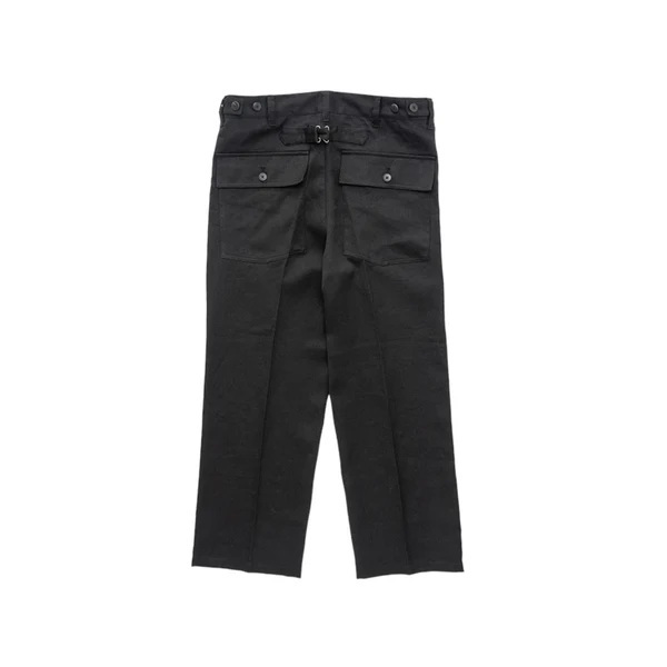 VISVIM ALDA HIGH WATER PANTS - BLACK PRE ORDER ITEM (預訂中)