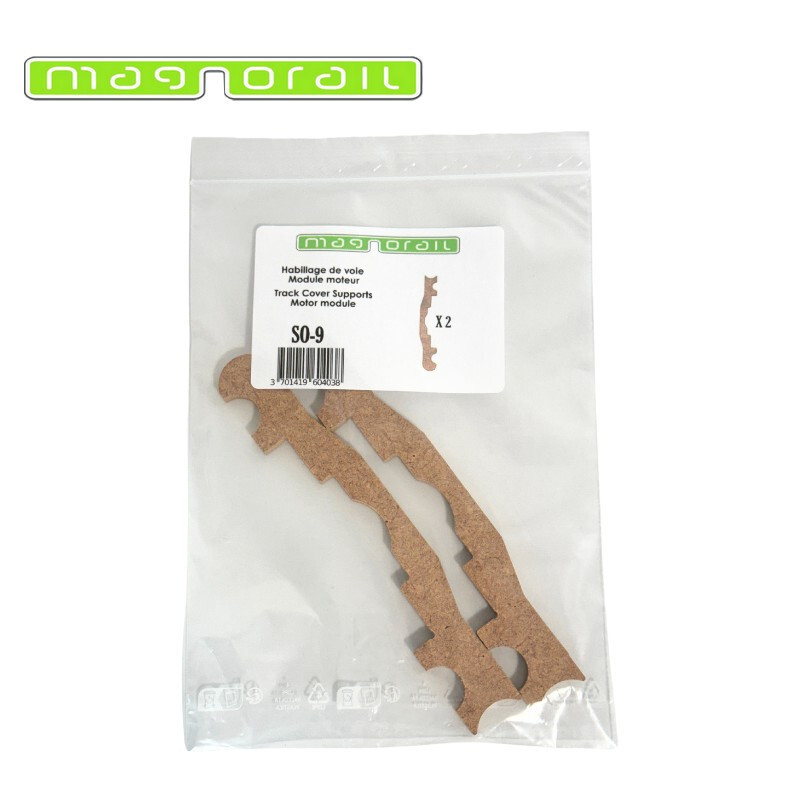 Maketis SO-9 Magnorail 馬達模組軌道蓋板支架 2入