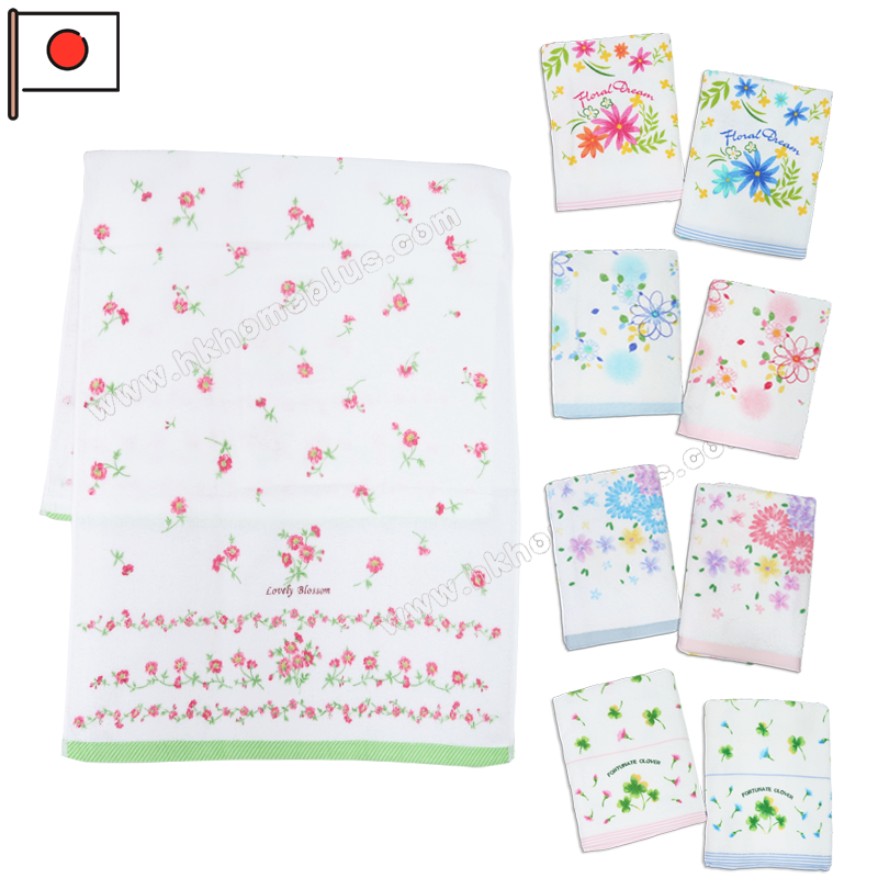 日本製 印花浴巾