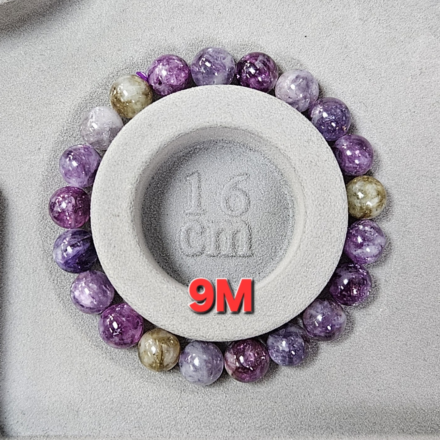 🔮能量水晶🔮 彩鋰雲母手串 (T3/564)