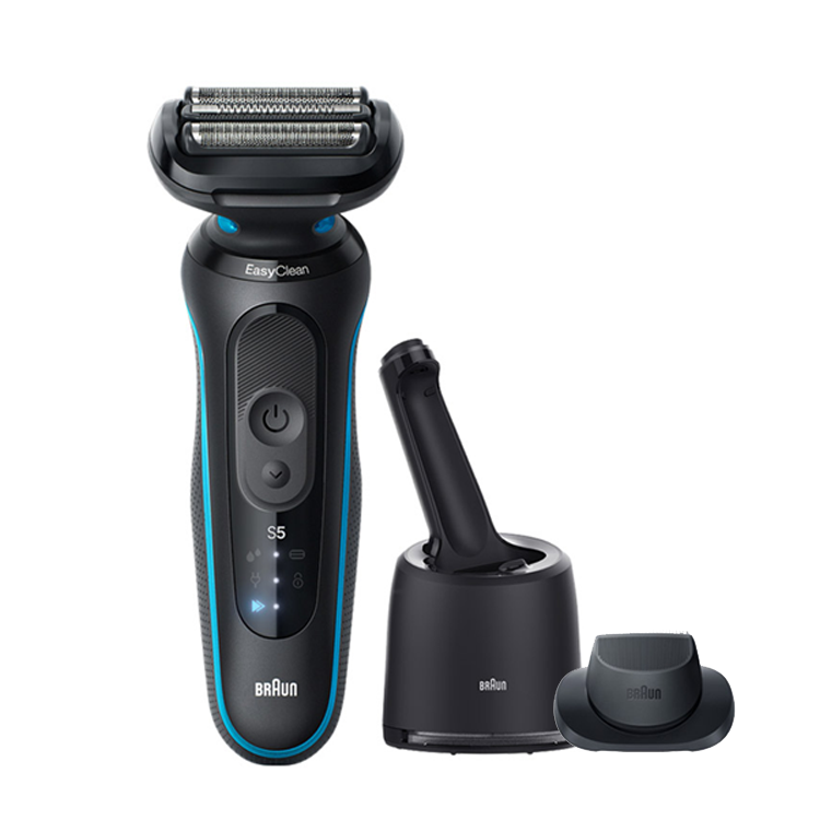 Braun 德國百靈 5系列 PRO 免拆快洗電刮鬍刀-薄荷色(52-M7500cc)