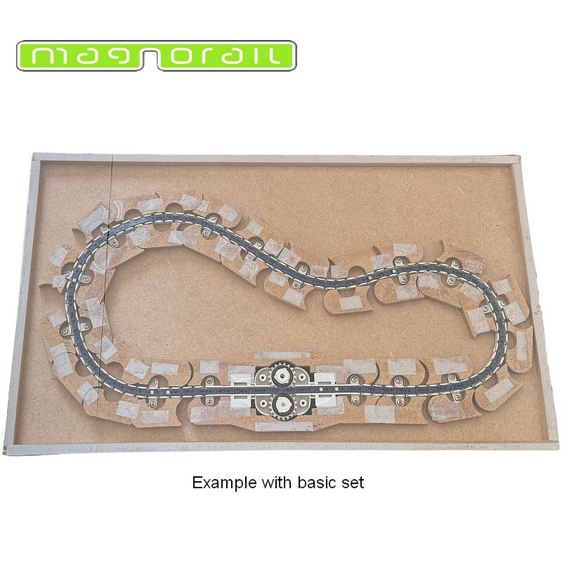 Maketis SO-10 Magnorail 基礎套裝軌道蓋板支架