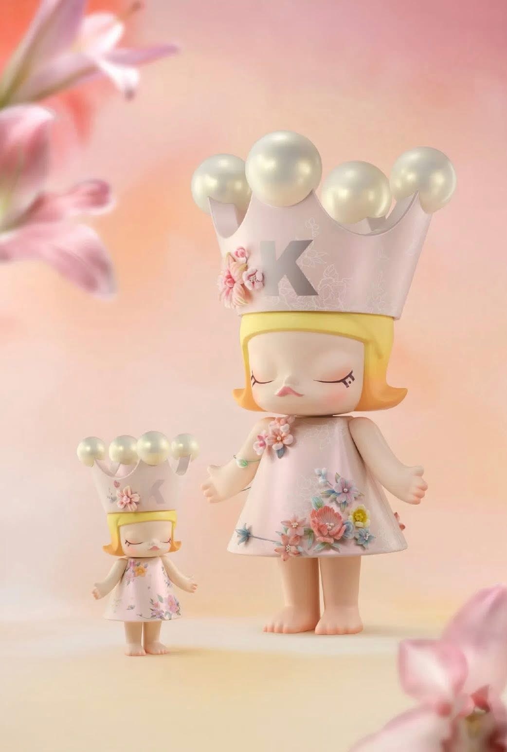 新品 MEGA ROYAL MOLLY漫縵花落 400%