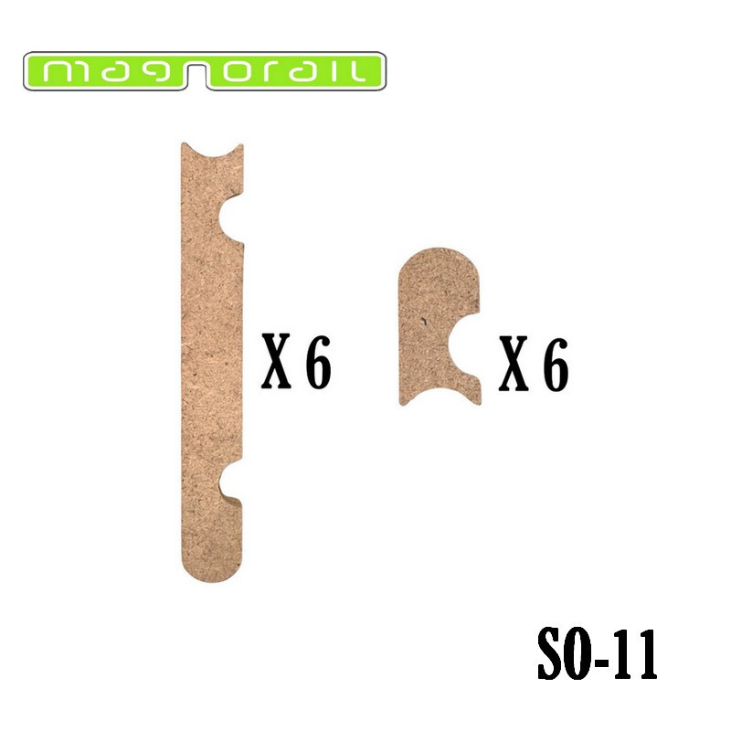 Maketis SO-11 軌道蓋支援 60 公分直線 Magnorail