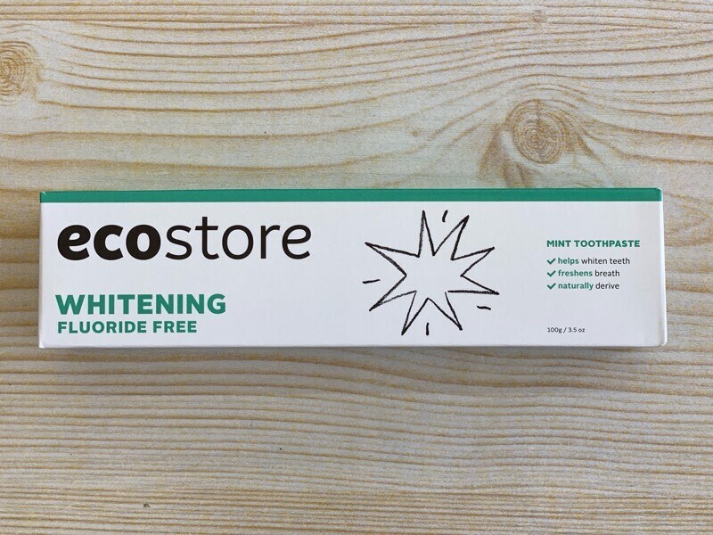 Ecostore 美白無氟牙膏 100克 (最佳使用日期為2027年1月31日)