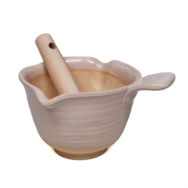 【萬古燒】多功能片手鉢 附木杵