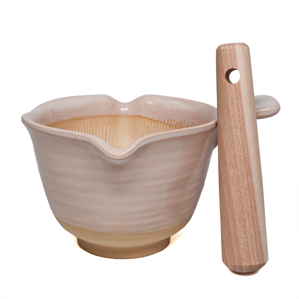 【萬古燒】多功能片手鉢 附木杵