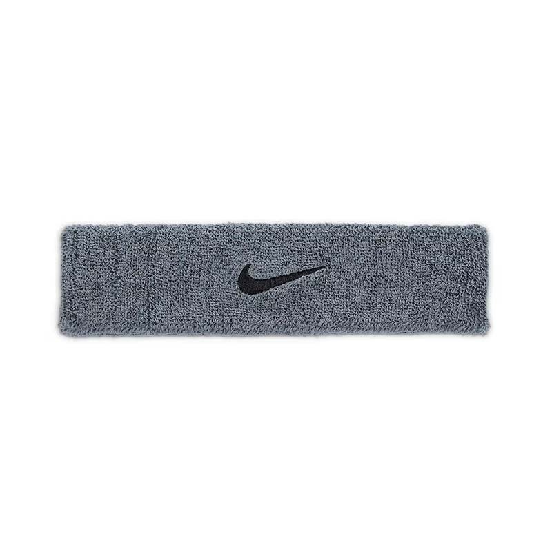 NIKE SWOOSH CLASSIC 運動 頭帶 灰色 N1012407005OS [台灣現貨]