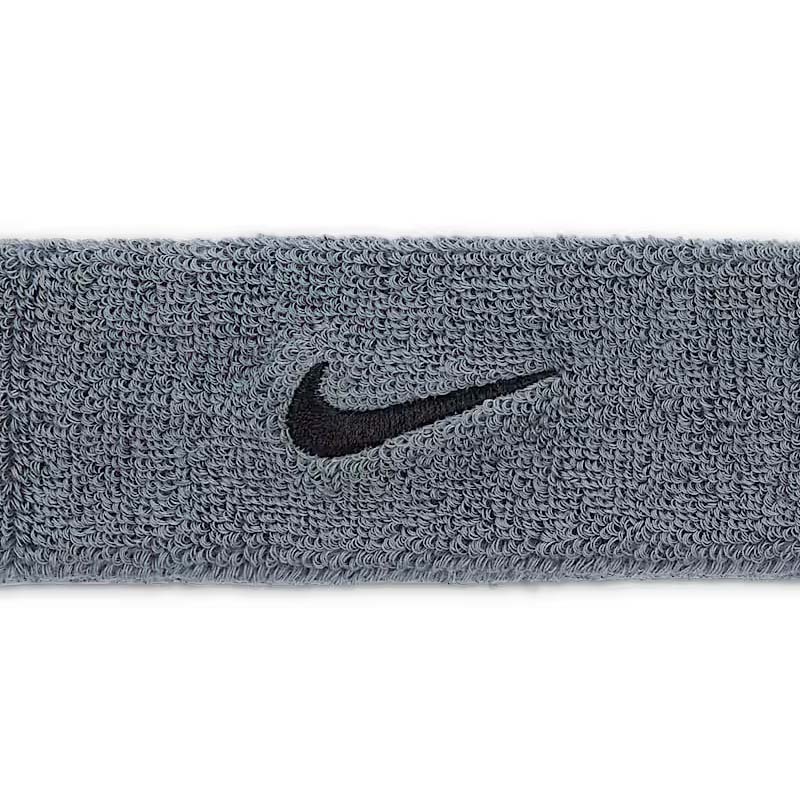 NIKE SWOOSH CLASSIC 運動 頭帶 灰色 N1012407005OS [台灣現貨]