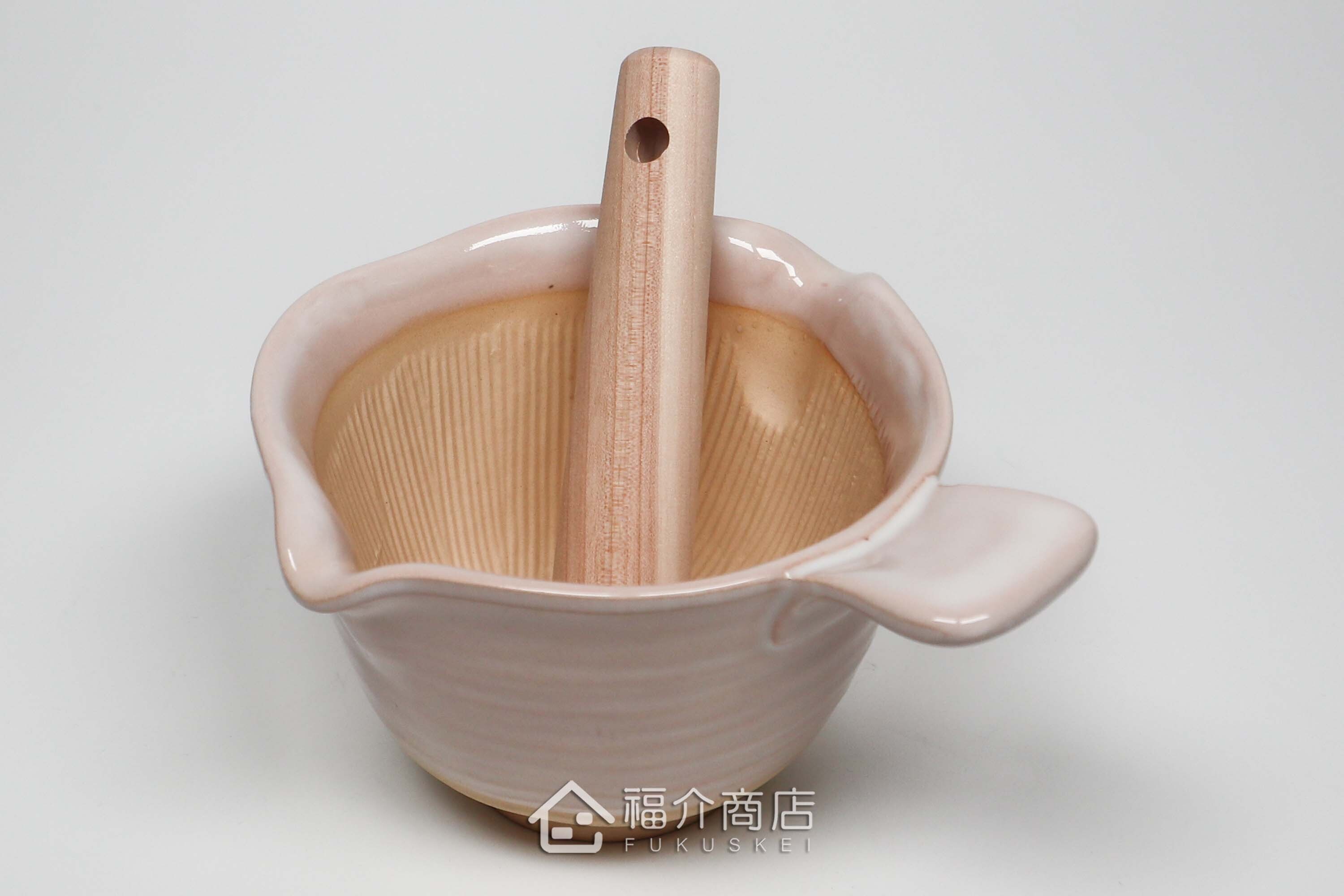 帶有手把和附木杵的多功能研磨缽