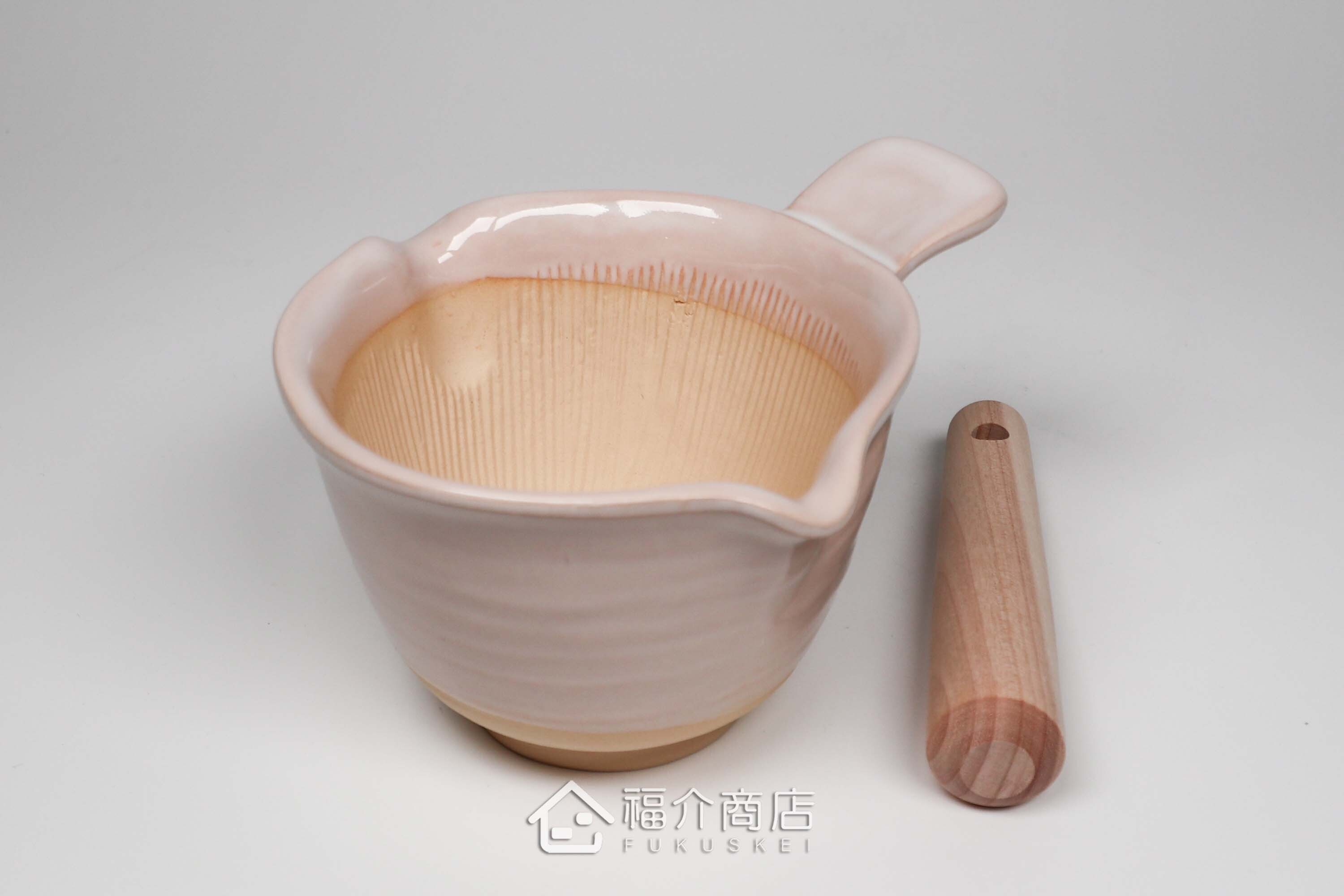 帶有手把和附木杵的多功能研磨缽