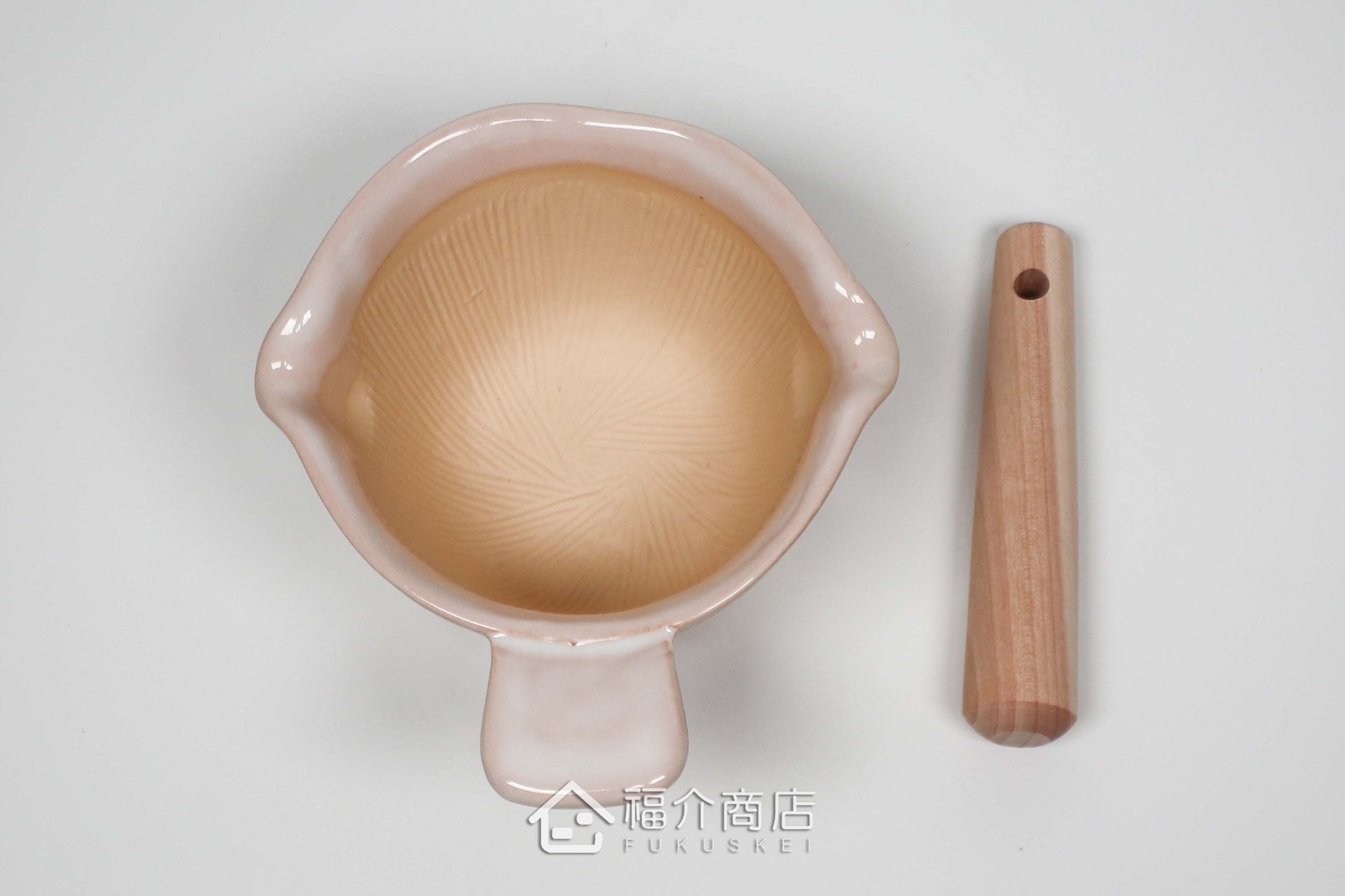 帶有手把和附木杵的多功能研磨缽