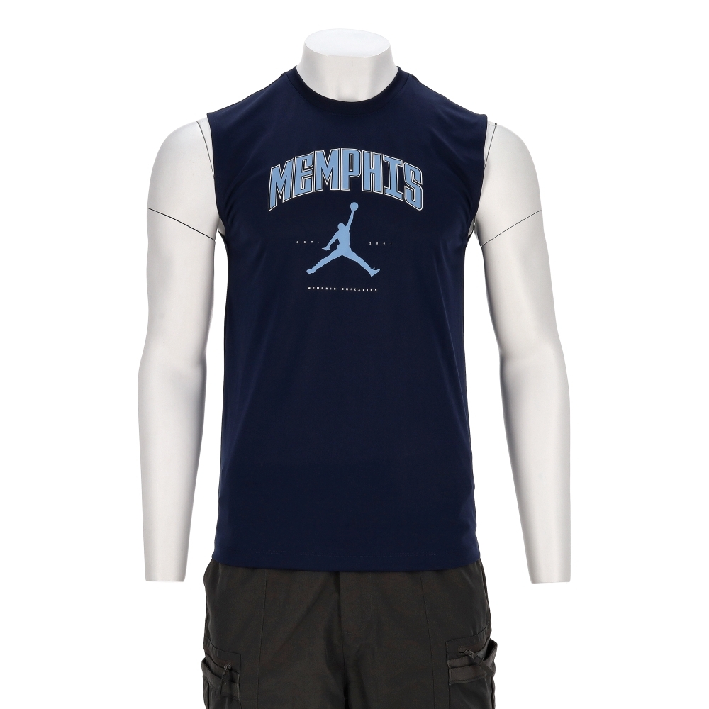 Nike ES NBA JDN Cities 男款 藍色 NBA 曼斐斯灰熊 吸濕 籃球 背心 HV4748-419