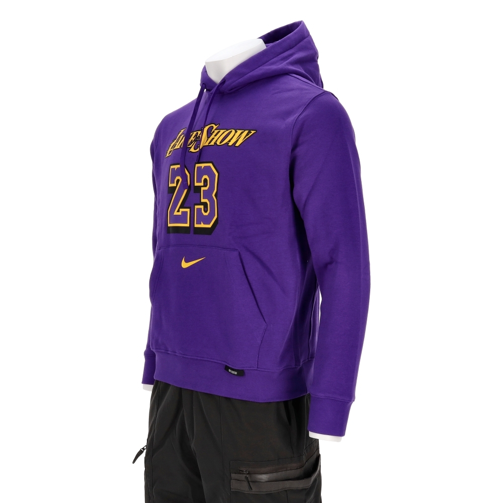 Nike Club HDY Po N&N CE 男款 紫色 洛杉磯 詹姆斯 湖人隊 連帽 長袖 FZ0553-504