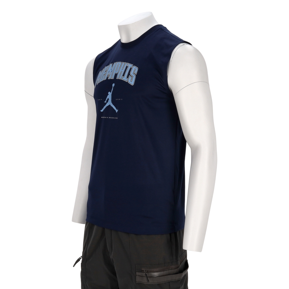 Nike ES NBA JDN Cities 男款 藍色 NBA 曼斐斯灰熊 吸濕 籃球 背心 HV4748-419