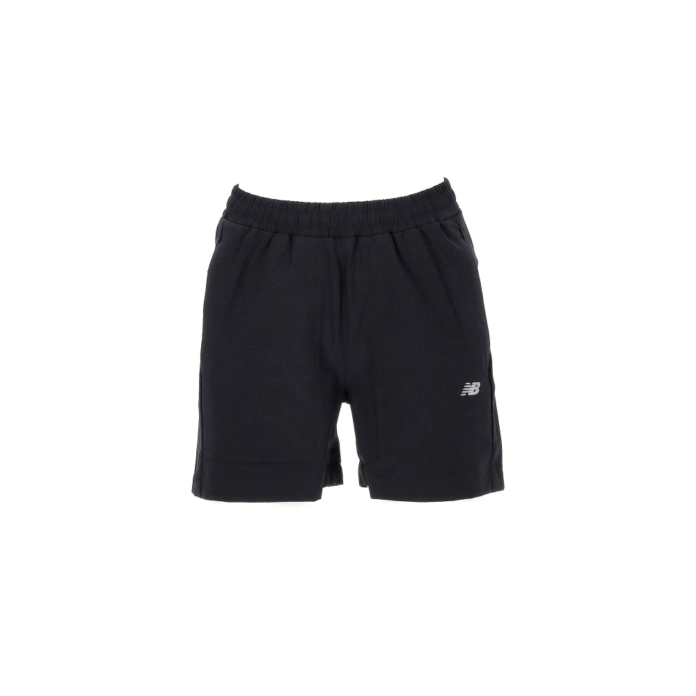 New Balance 女款 黑色 NB 休閒 運動 寬鬆 訓練 慢跑 短褲 6862520189
