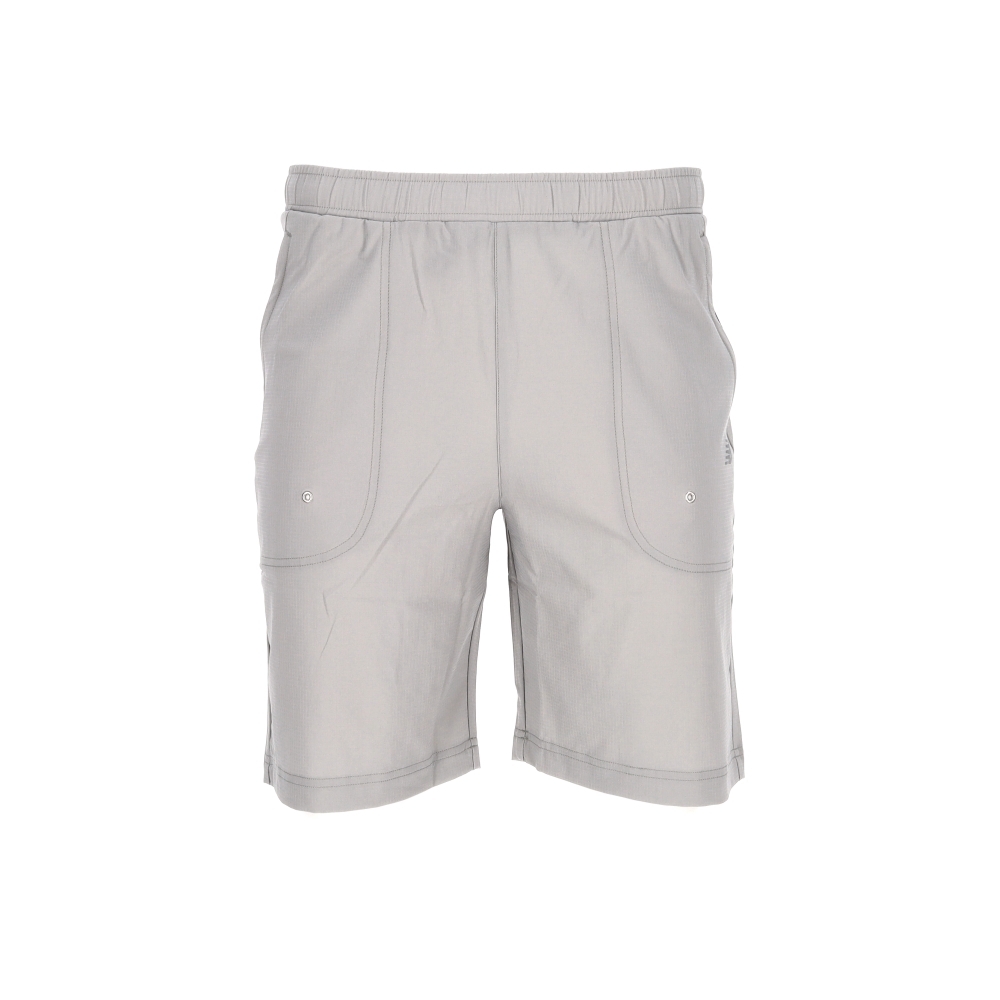 New Balance 男款 灰色 NB 美規 快乾 訓練 慢跑 運動 休閒 短褲 5862520287